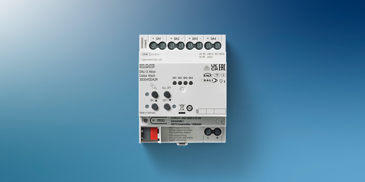 KNX DALI 2 Gateway Colour bei Amann Elektrotechnik GmbH in Heilsbronn